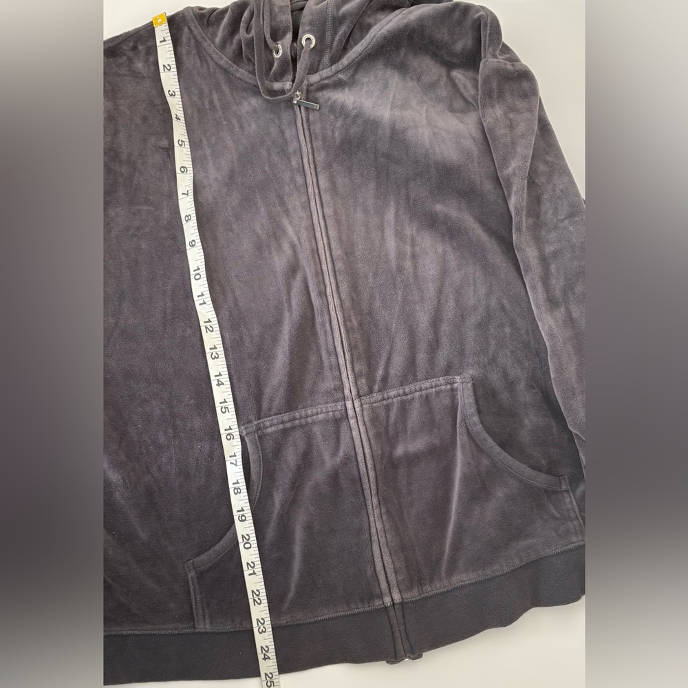 New York & Company Hoodie Women's XXL Pockets Zip Cotton Soft Stretchy Cozy - Picture 11 of 12